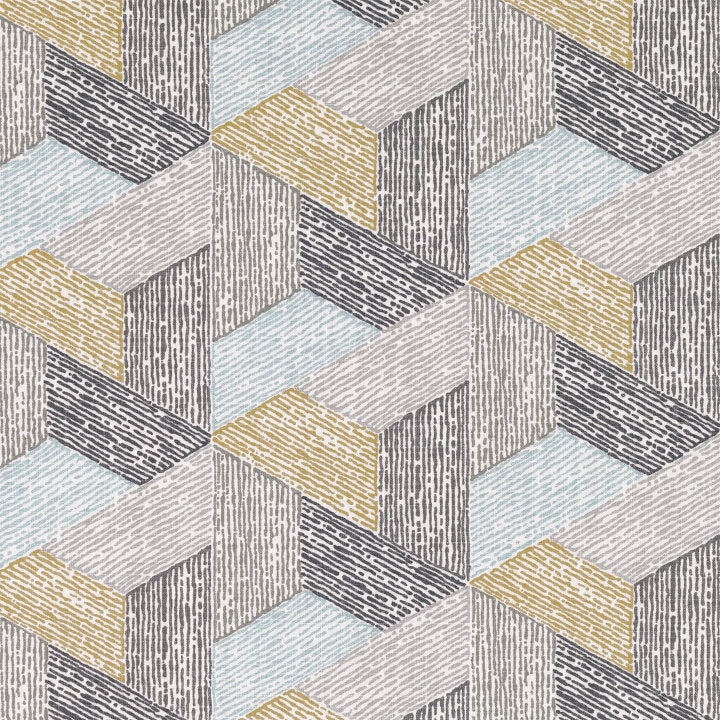 Escher Multi Teak - Romo Tyg