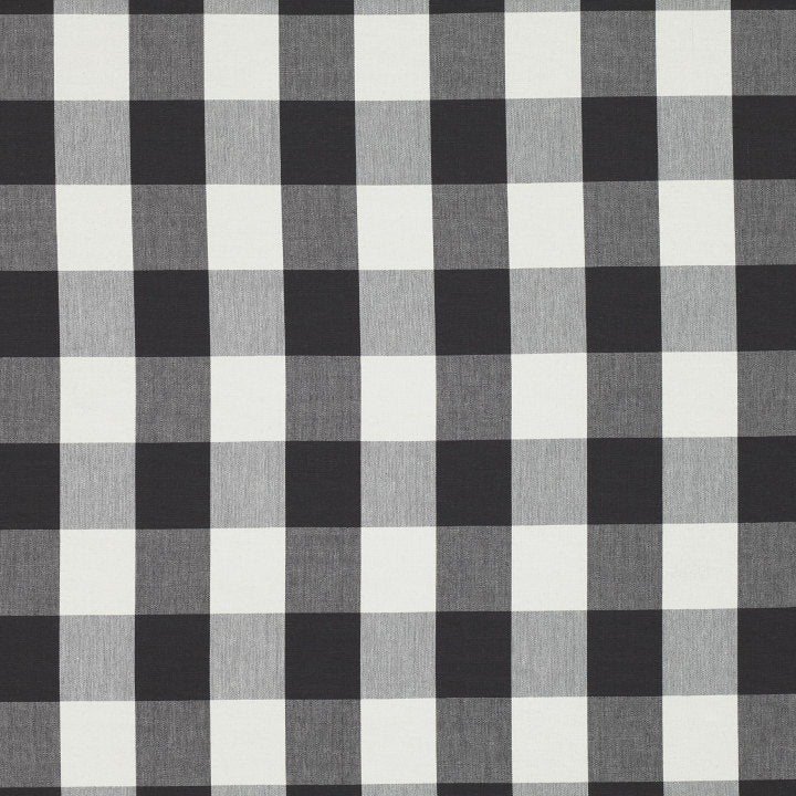 Kemble Oxford Charcoal - Romo tyg