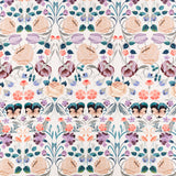 Bonita Print Lilac Ash - Romo Tyg
