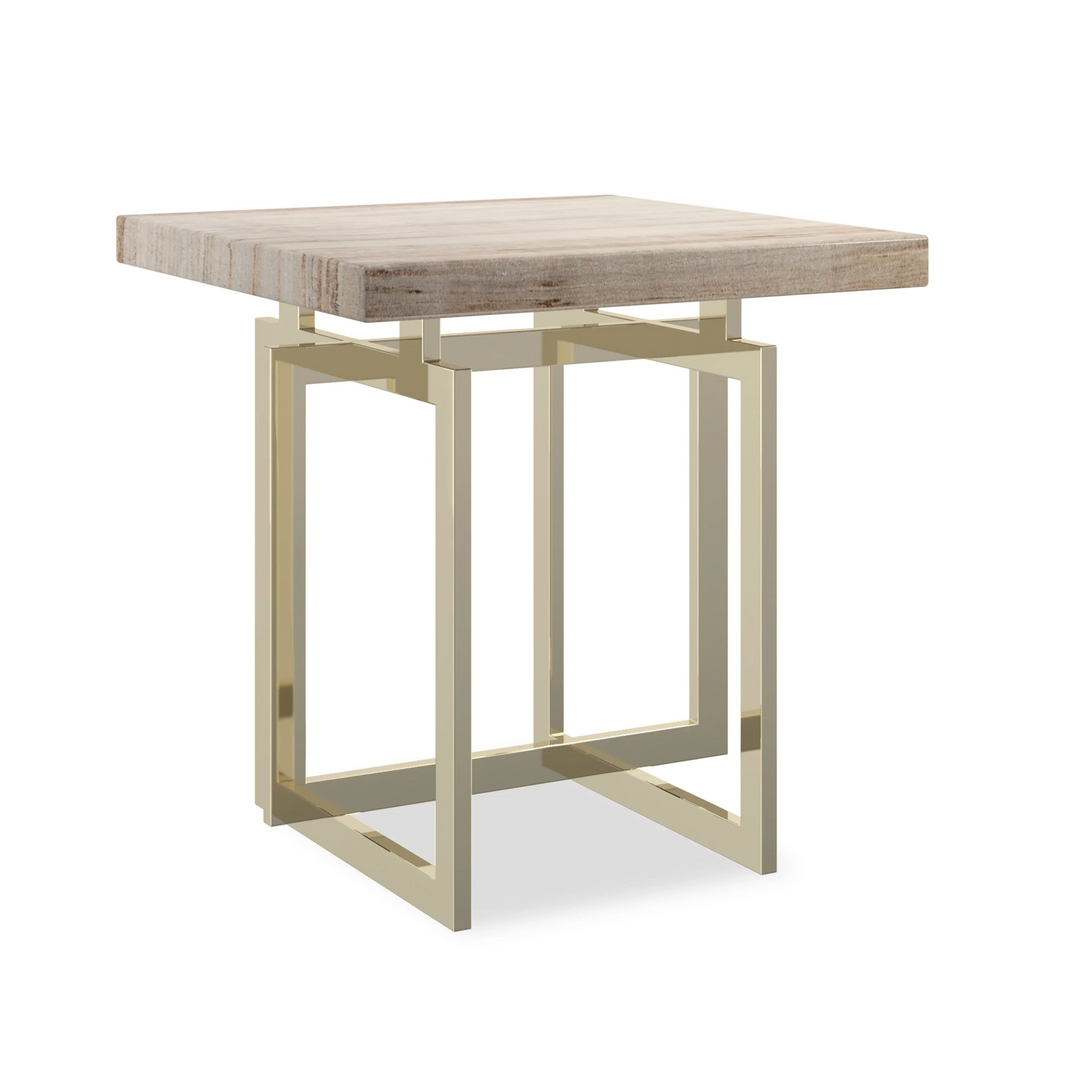 Bridges End Table in Dark - Caracole