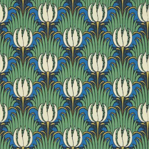 Morris & Co Tapet Tulip and Bird