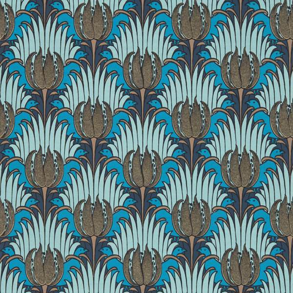 Morris & Co Tapet Tulip and Bird
