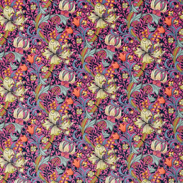 Morris & Co Tyg Golden Lily — Bedford Park Fabrics