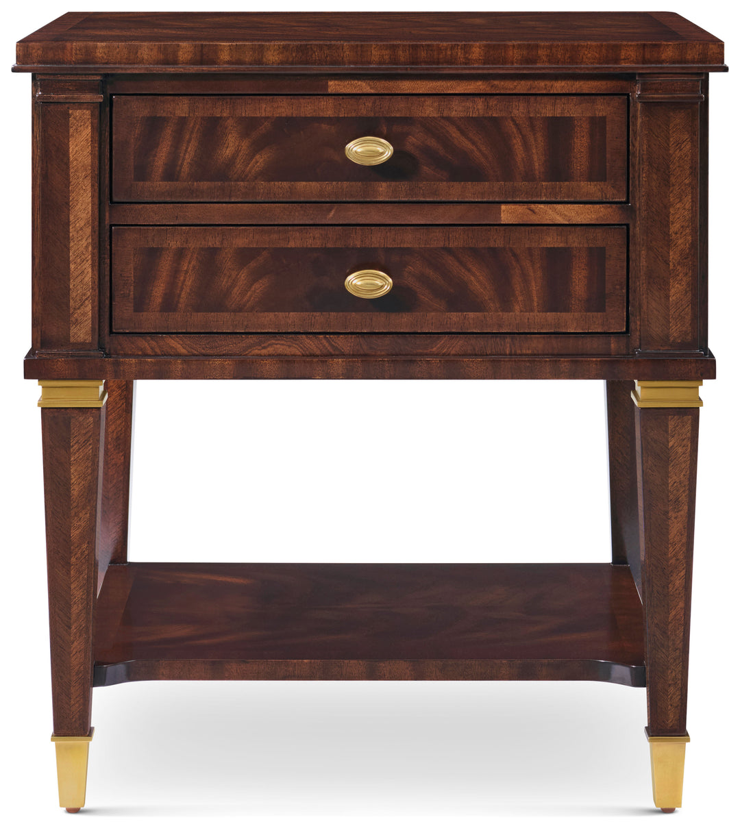 Salinger Bedside Table in Dark
