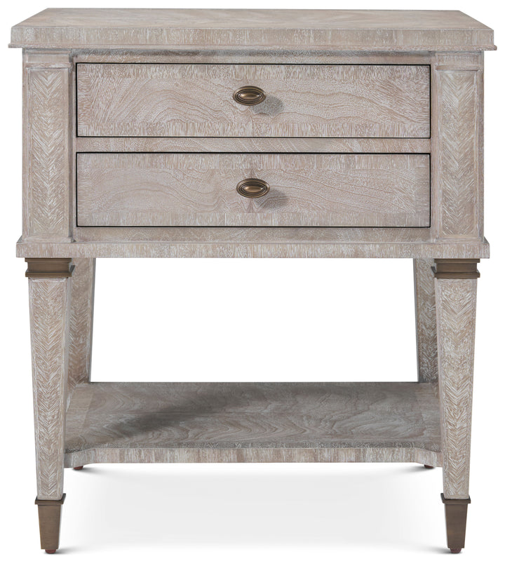 Salinger Bedside Table in Light