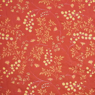 Honesty Silk Tygprov - Terracotta