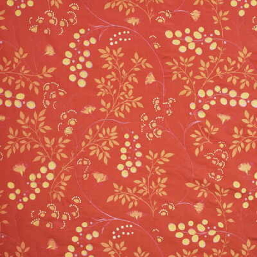 Honesty Silk Tygprov - Terracotta