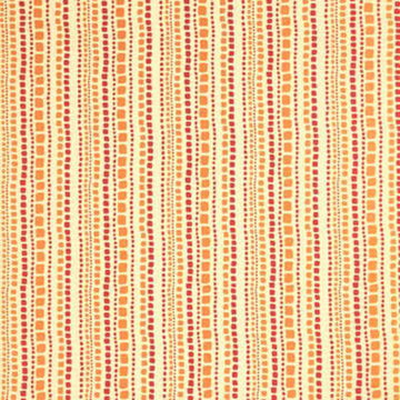 Candy Stripe Tygprov - Fuchsia/Amber