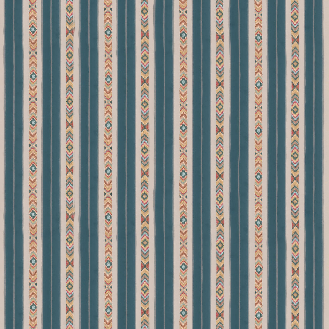 Ashlar Stripe Tyg