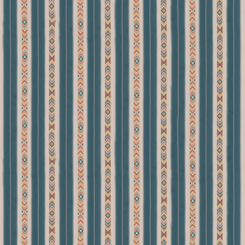 Ashlar Stripe Tyg — G P & J Baker