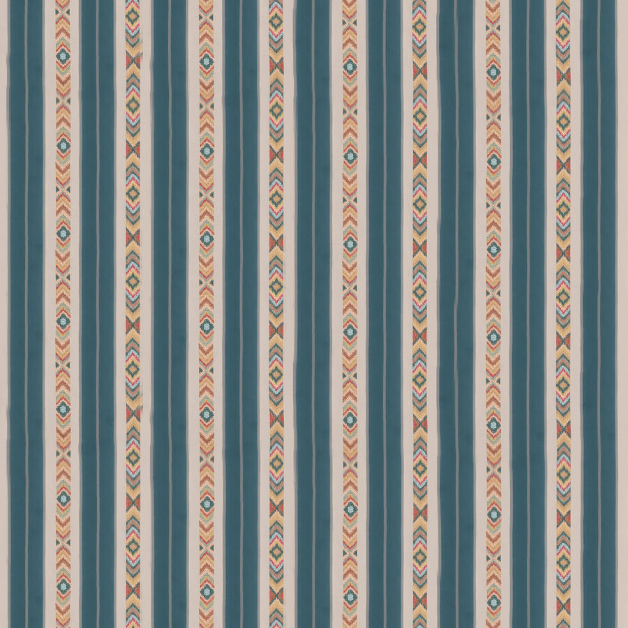 Ashlar Stripe Tyg