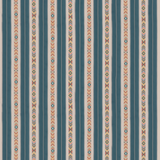 Ashlar Stripe Blue tyg