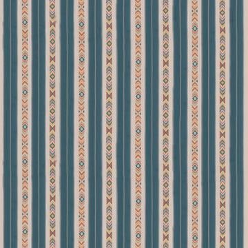 Ashlar Stripe Tygprov - Emerald