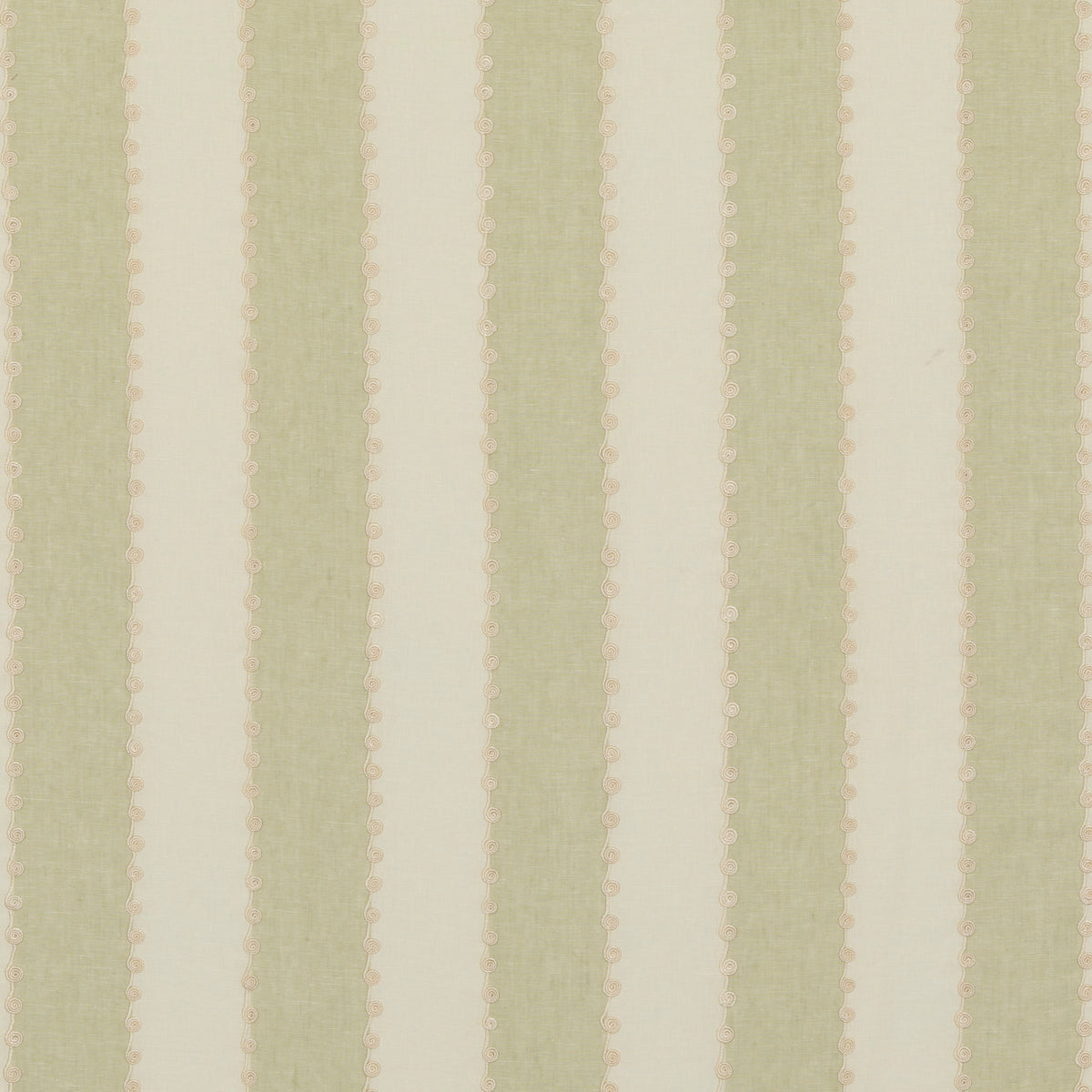 Ashmore Stripe Green tyg