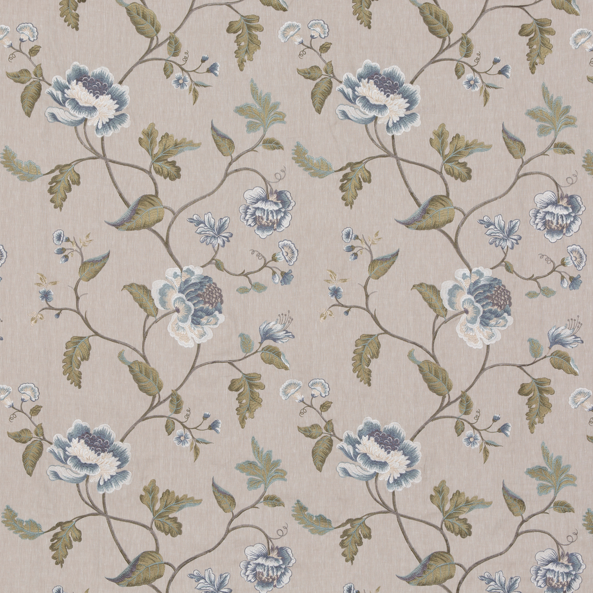 Lavenham Blue tyg