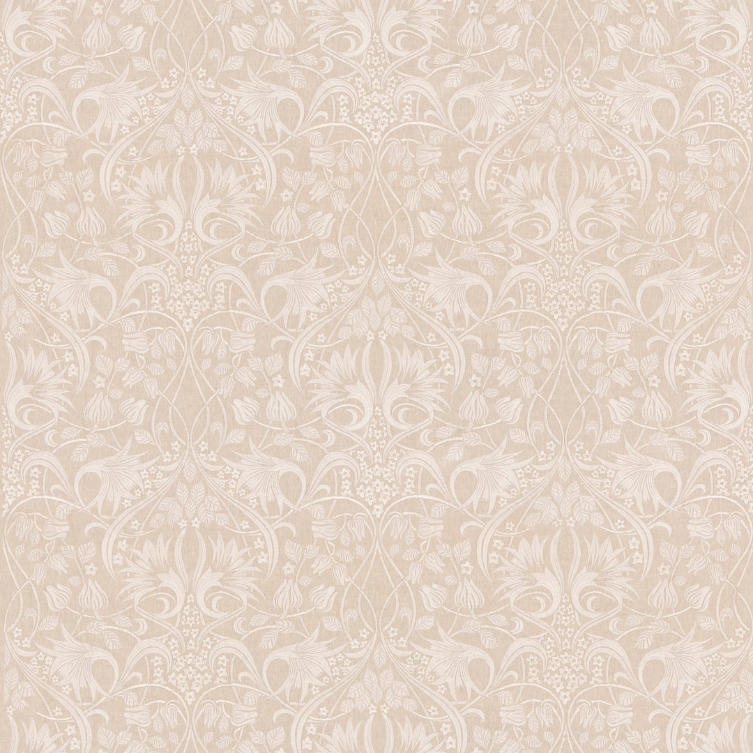 Fritillerie Embroidery Tygprov - Natural