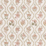 Burford Embroidery Tyg — G P & J Baker Rose/Cream