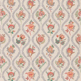 Burford Embroidery Tygprov - Blue/Emerald