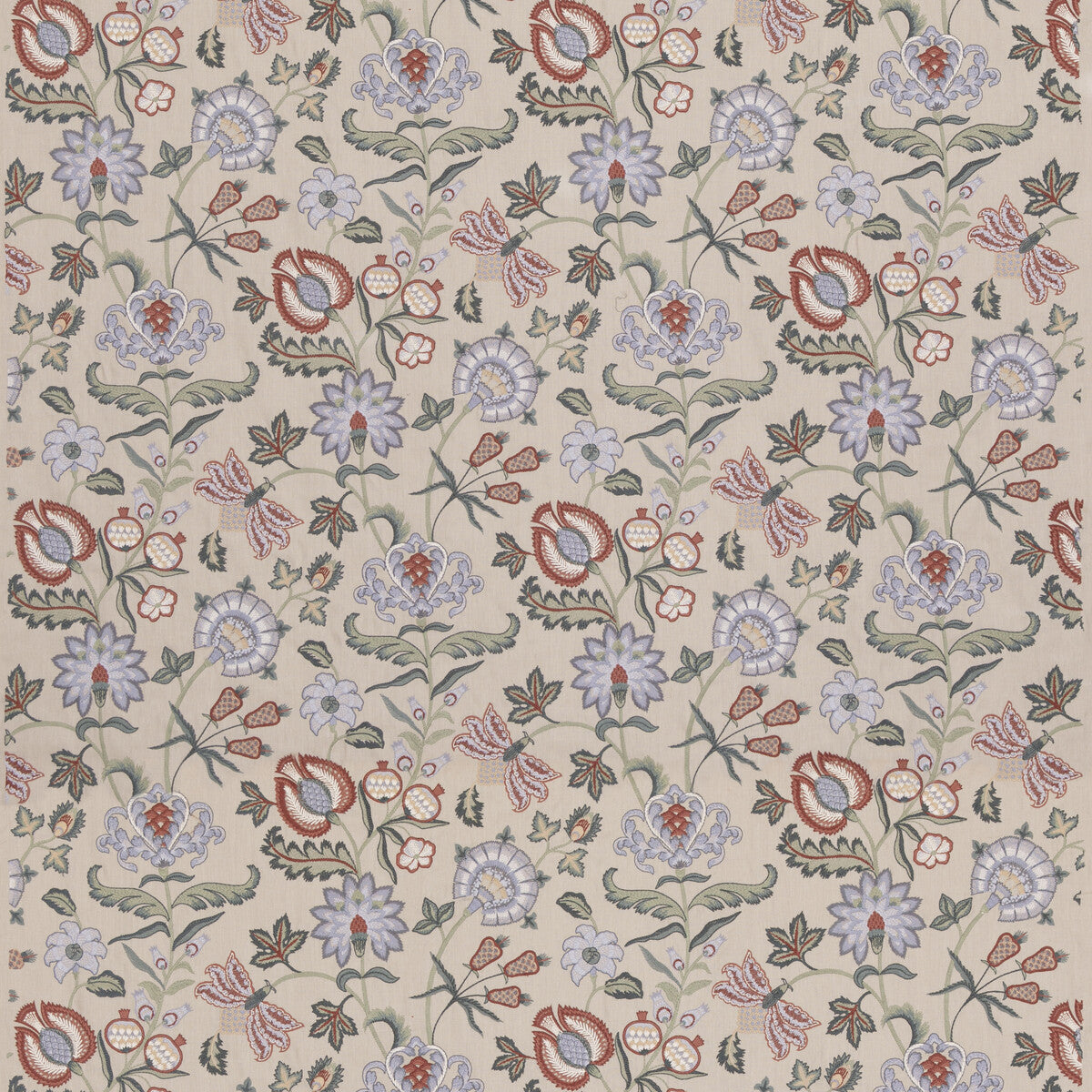 Snowhill Tyg - Green/Russet