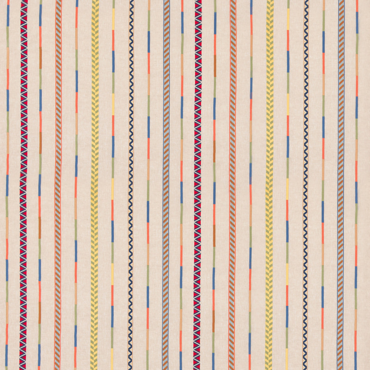 Backdrop Coral/Sage tyg
