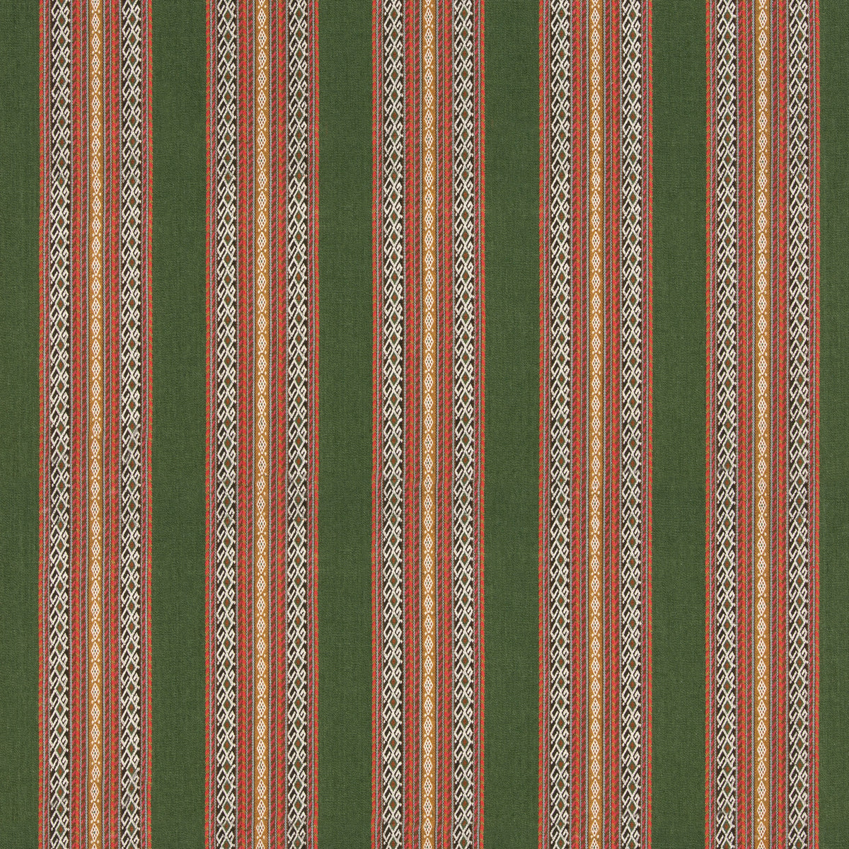Worlds Apart Green/Coral tyg