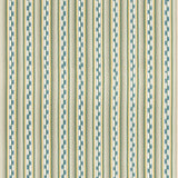 Halki Stripe Emerald/Blue tyg
