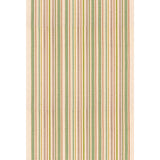 Tudor Stripe Tygprov - Red/Green