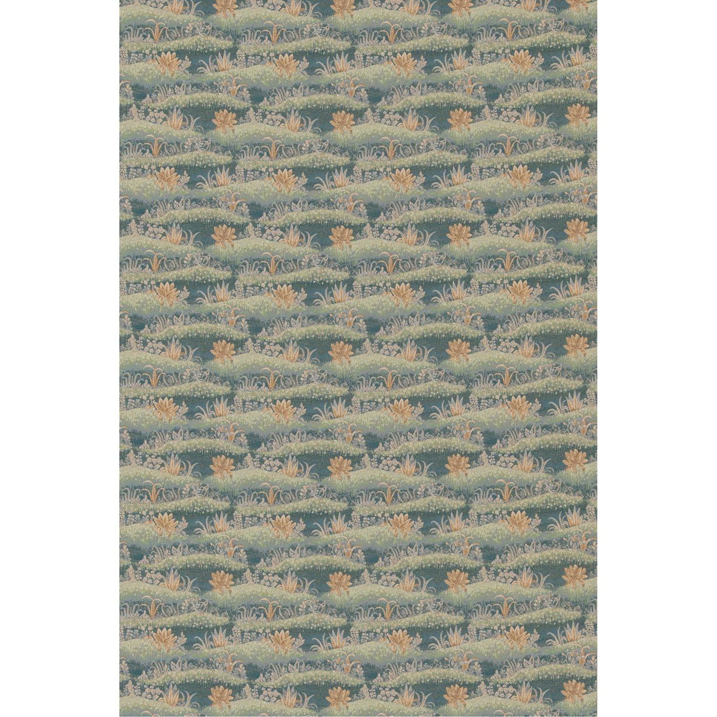 Garden Tapestry Tygprov - Teal