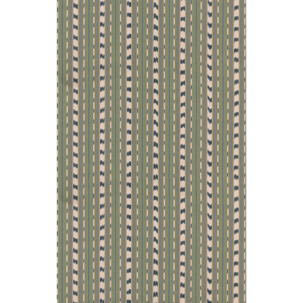 Basil Stripe Tygprov - Blue