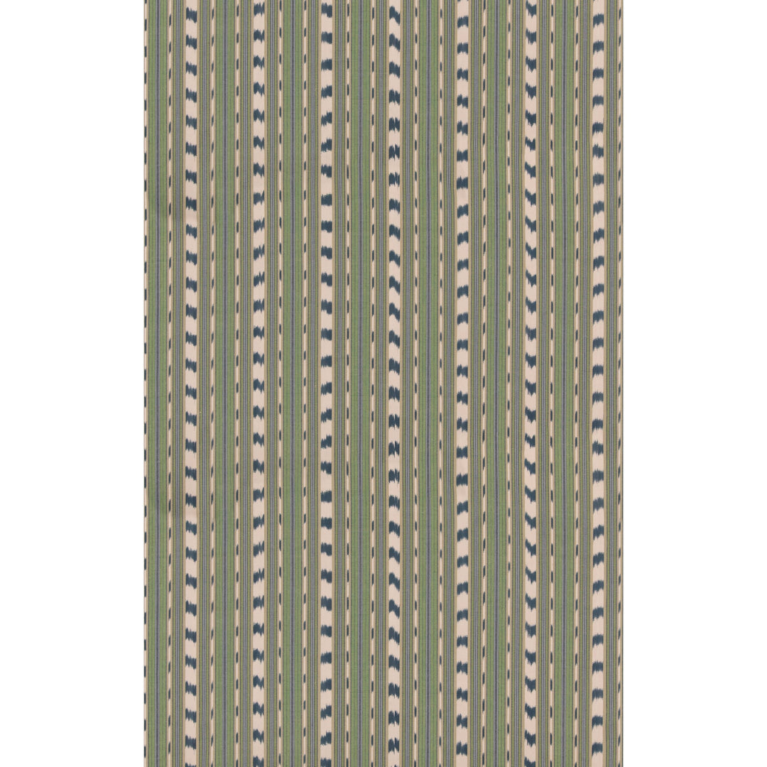 Basil Stripe Tygprov - Blue