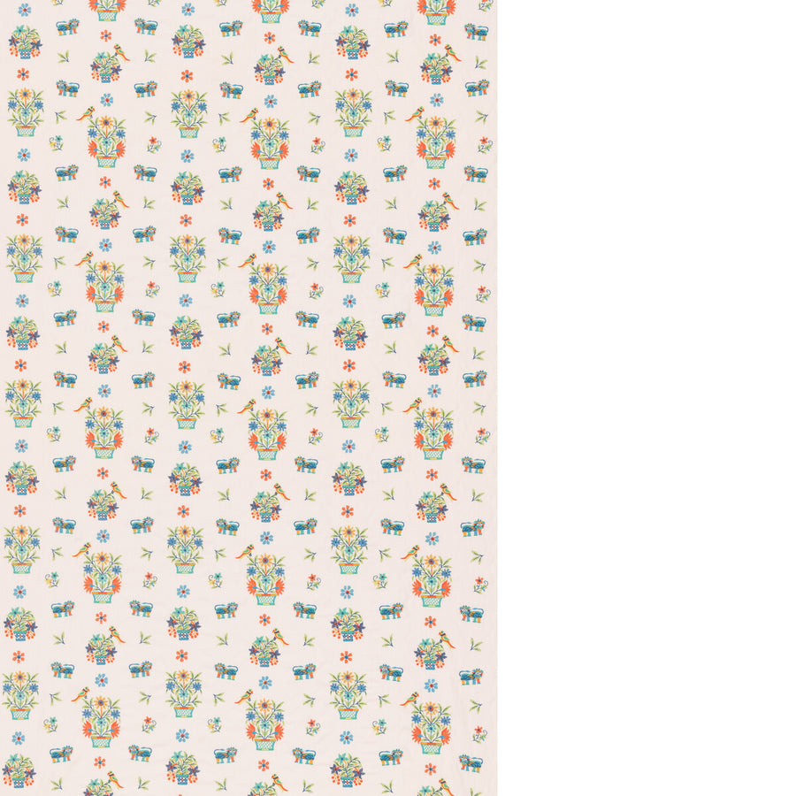 Roar Stitch Tyg