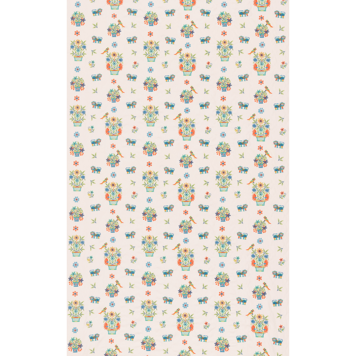 Roar Stitch Jewel tyg