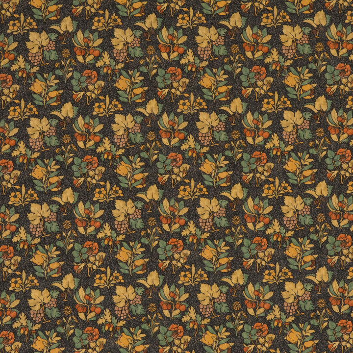 Meadow Fruit Tygprov - Charcoal/Green
