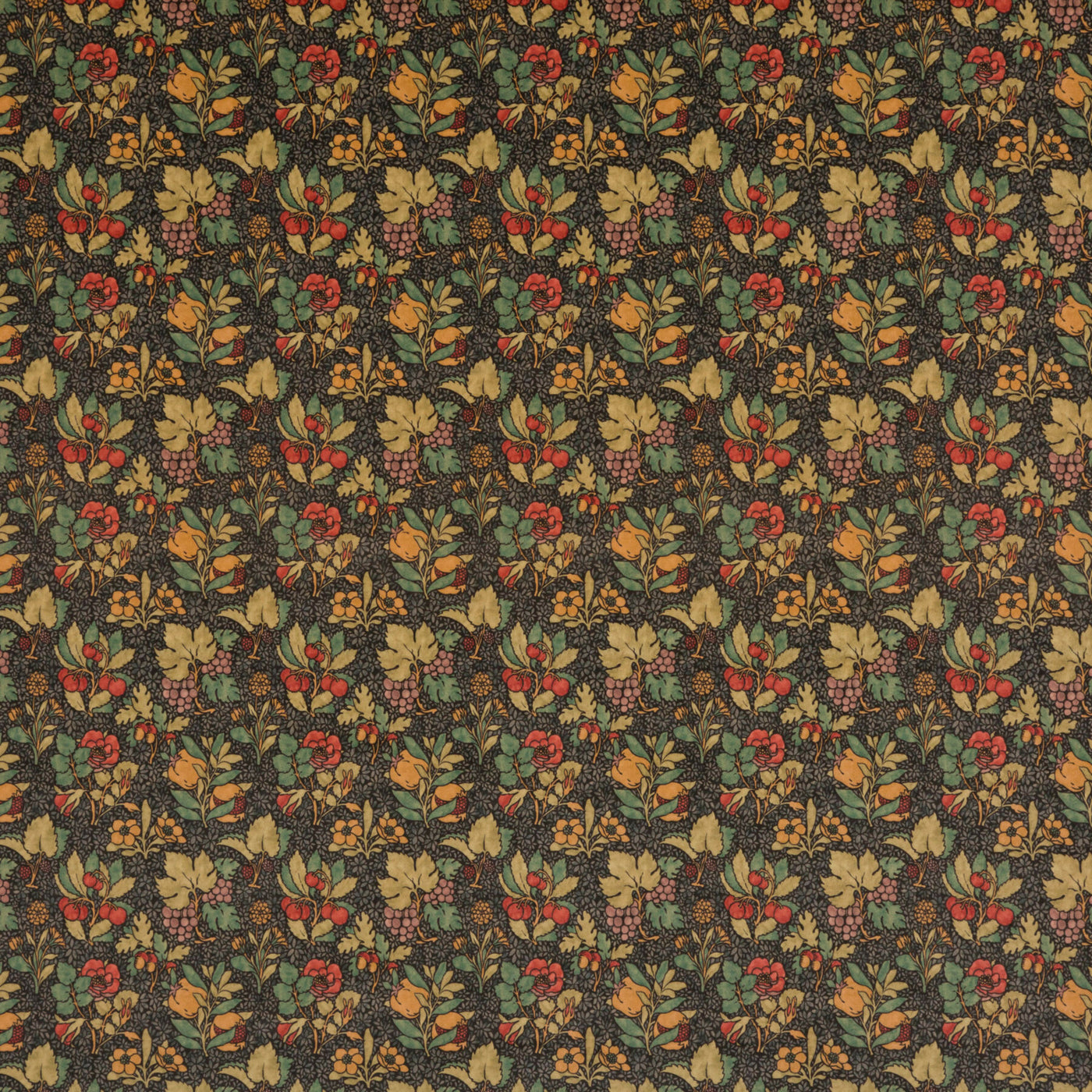 Meadow Fruit Velvet Tyg