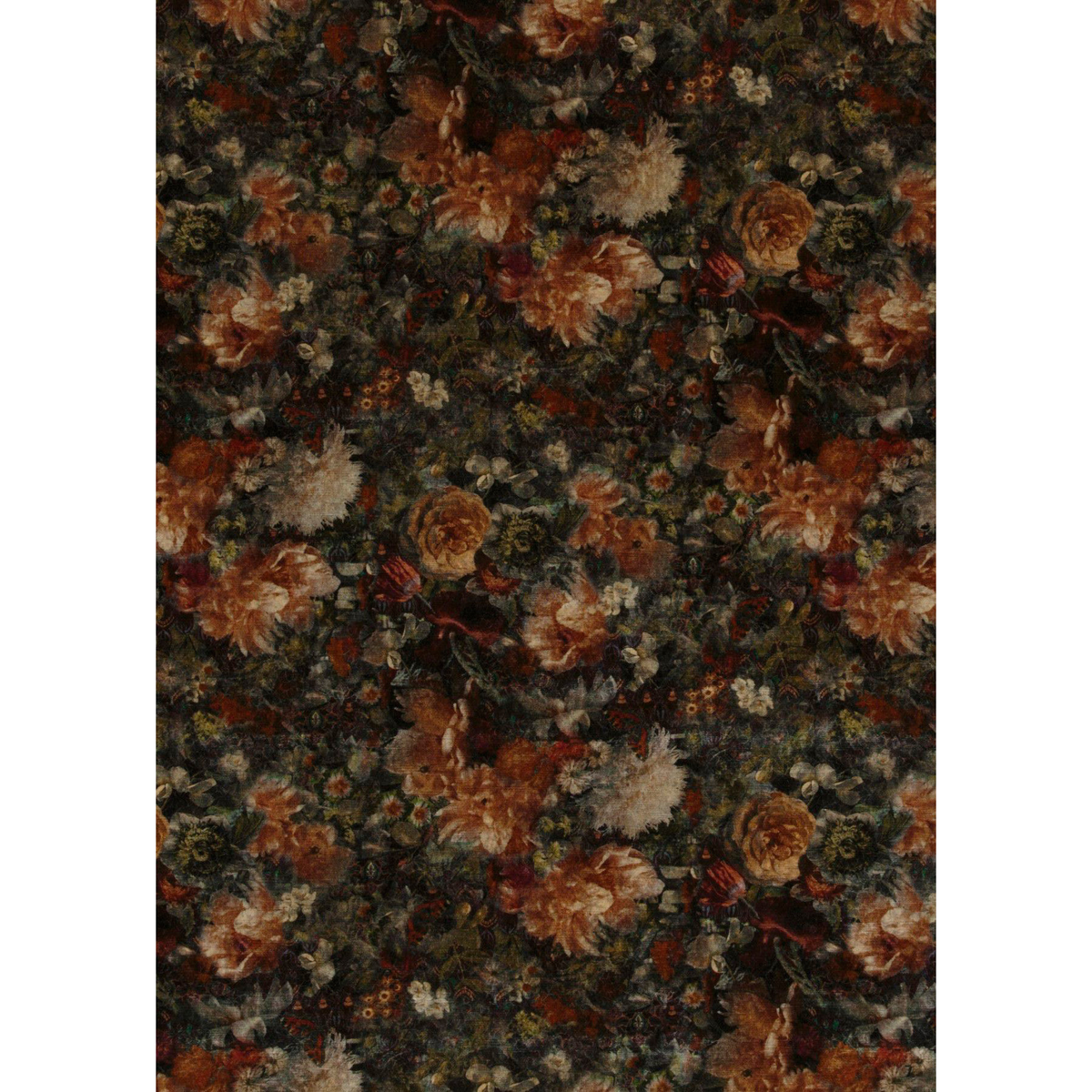 Royal Garden Velvet Amber/Jade tyg