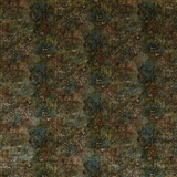 Persian Garden Velvet Teal/Spice tyg