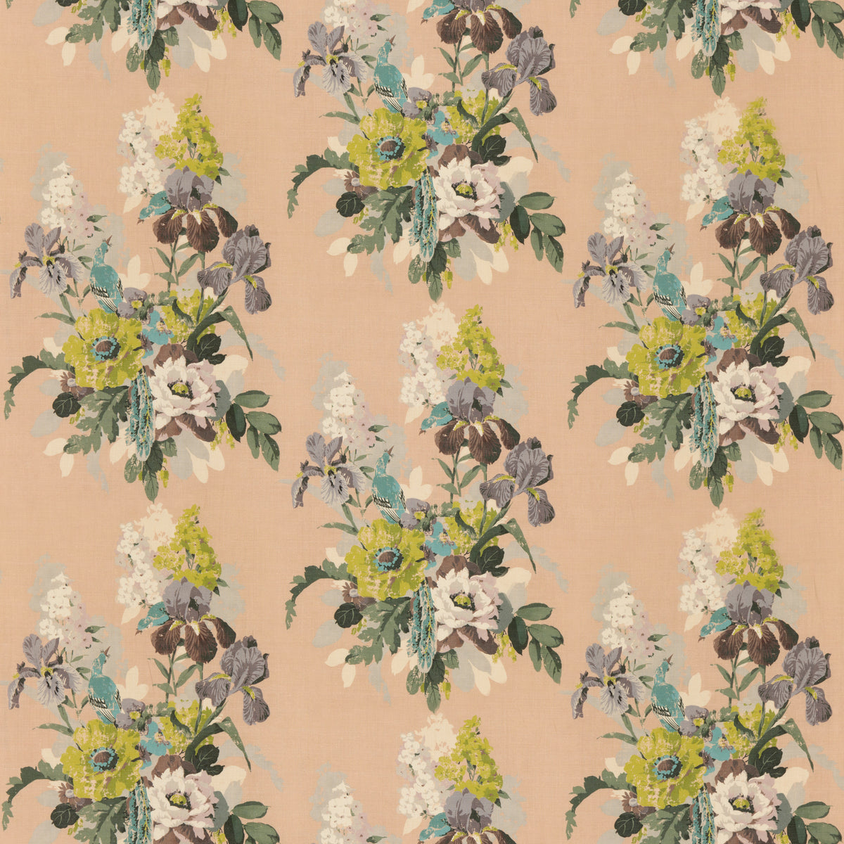 Bird & Iris Blush tyg