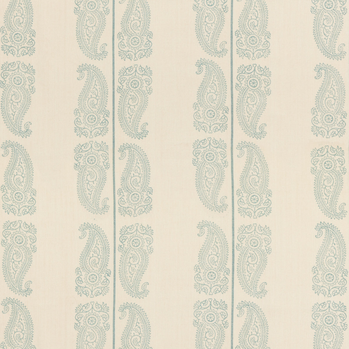 Cromer Paisley Aqua tyg