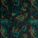 California Velvet Indigo/Teal tyg