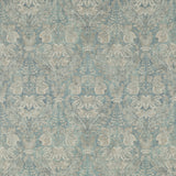 Lapura Damask Blue tyg