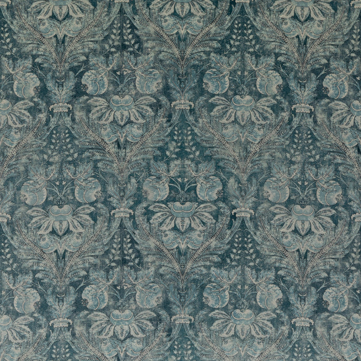 Lapura Velvet Tygprov - Blue