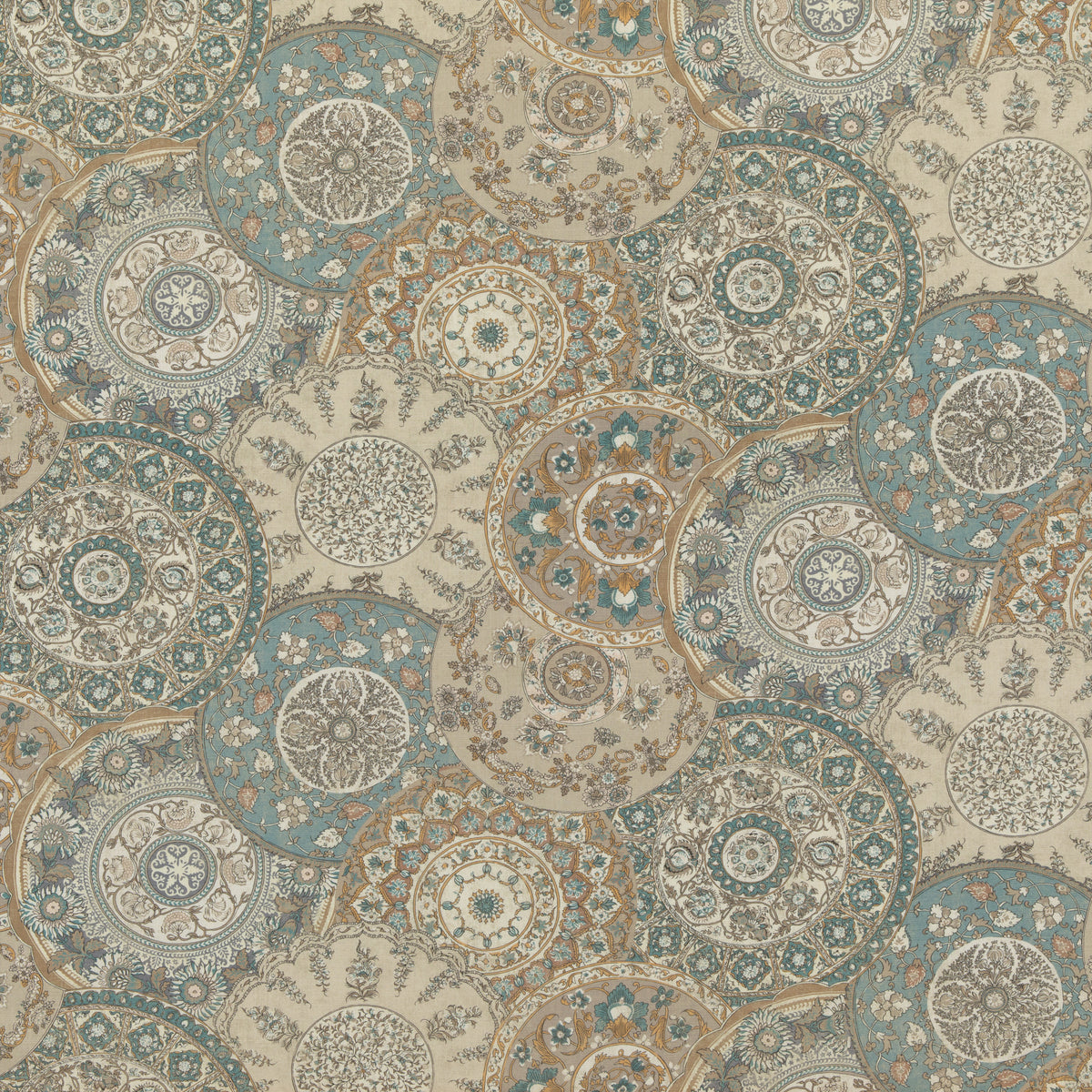 Imari Soft Blue tyg