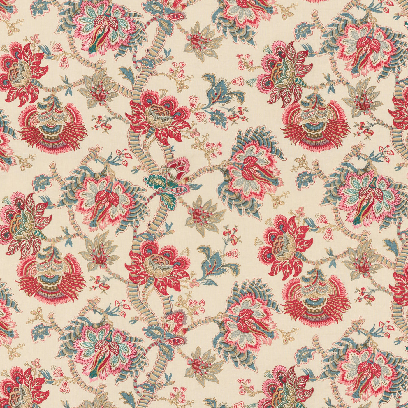 Kingham Tygprov - Red/ Blue