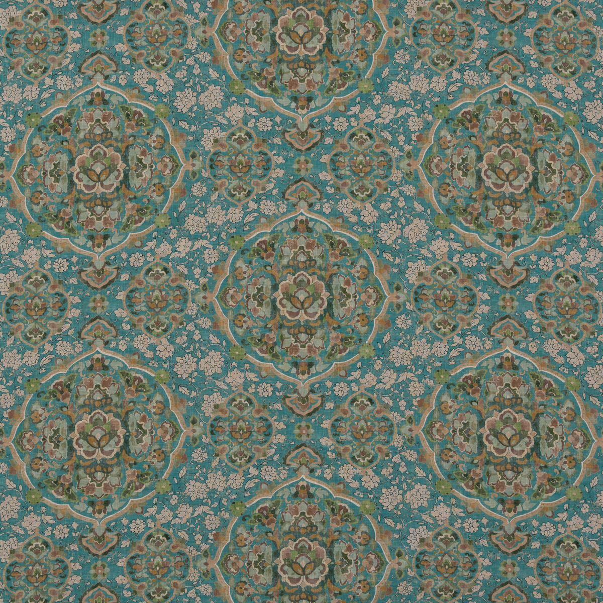 Kiana Teal tyg