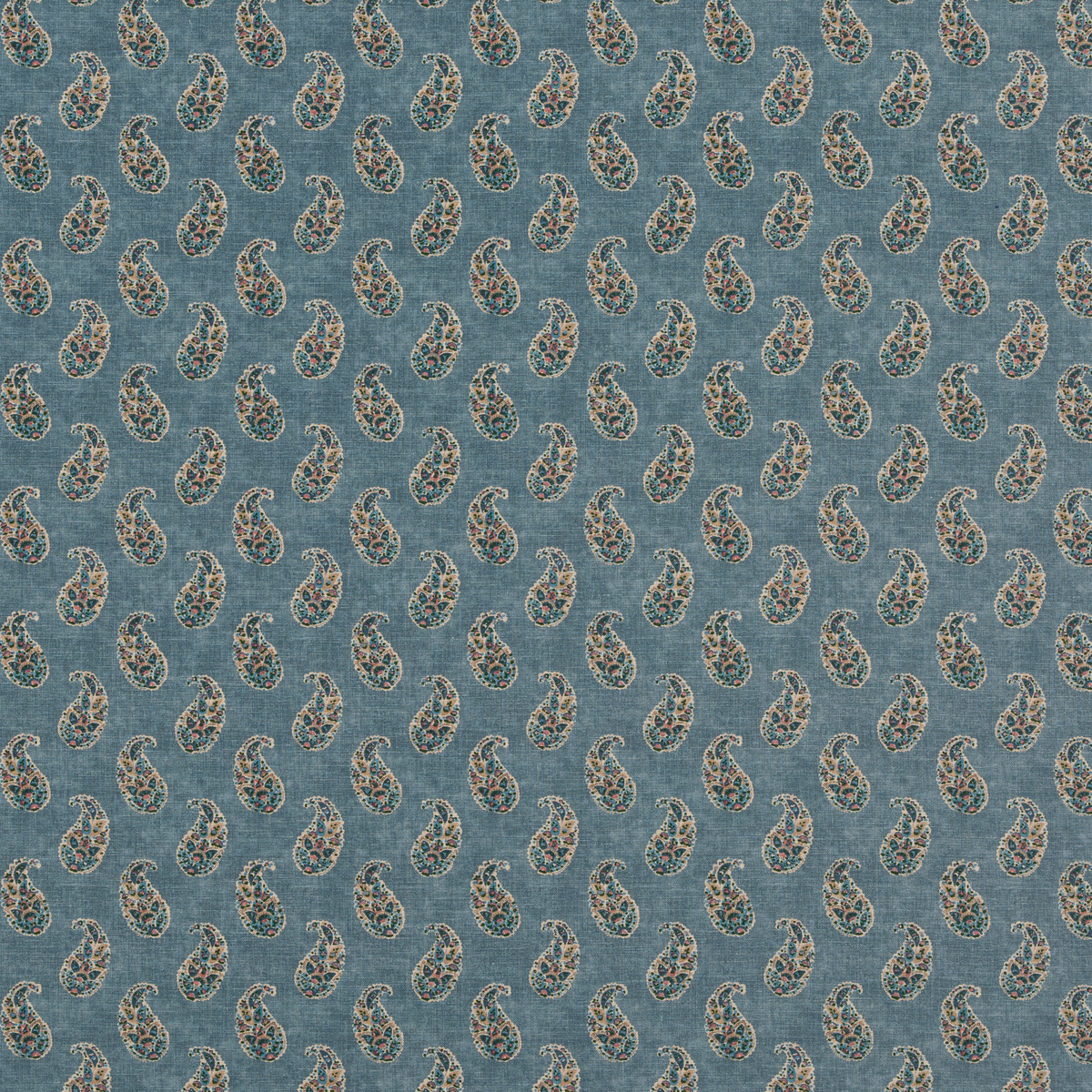 Patola Paisley Blue tyg