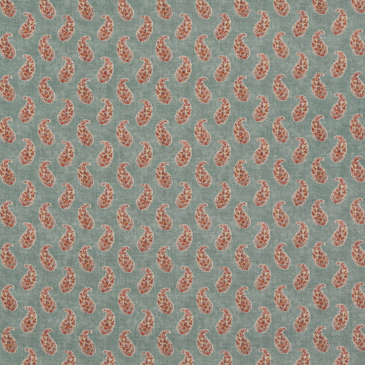 Patola Paisley Aqua tyg