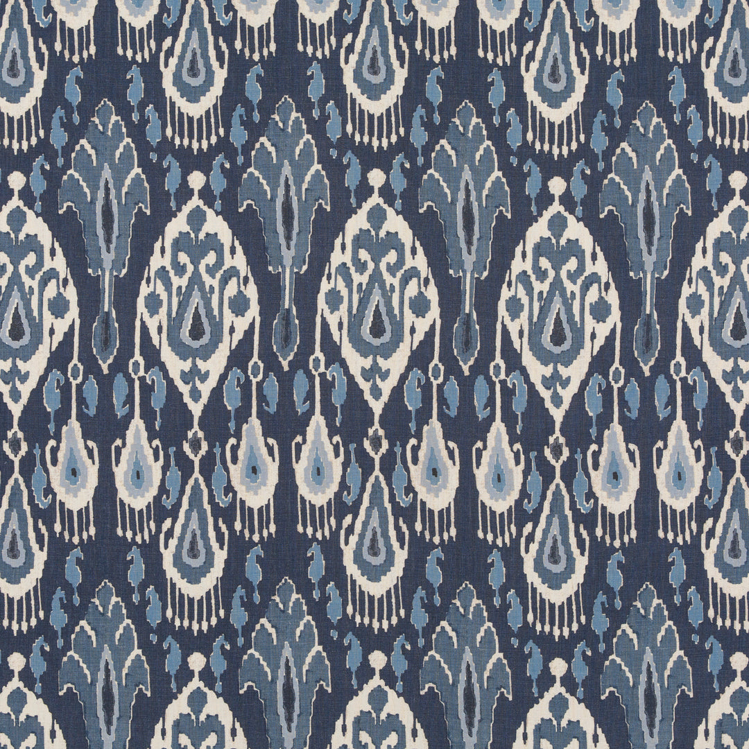Ikat Bokhara Linen Tyg