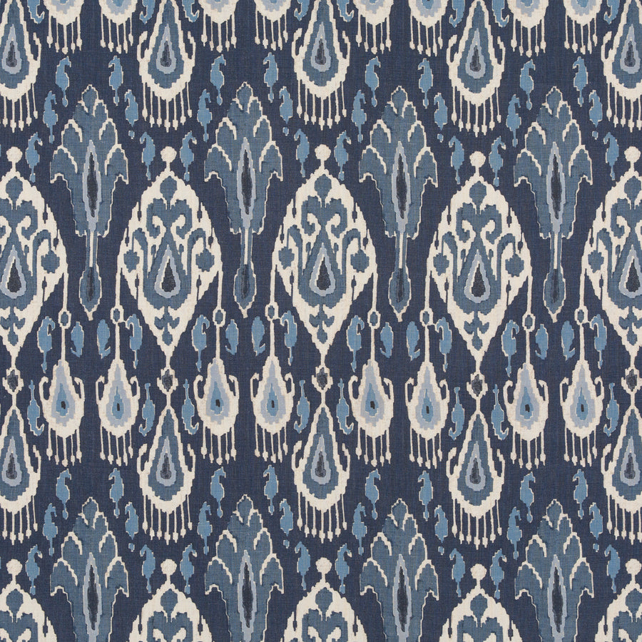 Ikat Bokhara Linen Tyg