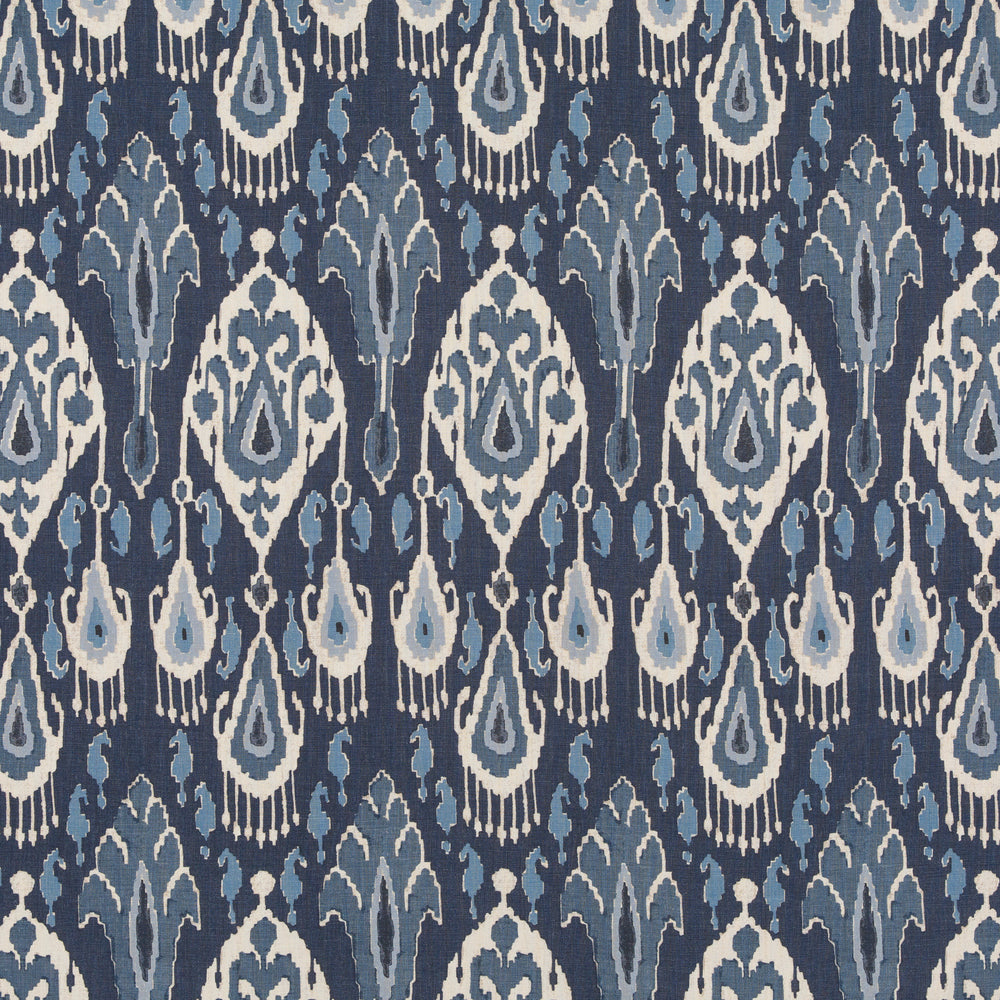 Ikat Bokhara Linen Tyg