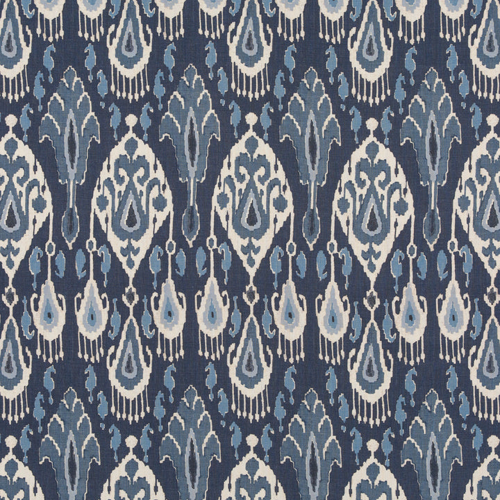 Ikat Bokhara Linen Tyg